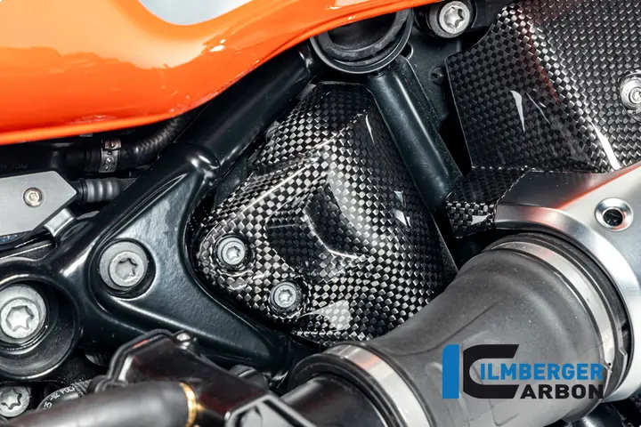 ILMBERGER Tank breather カバー カーボン グロス BMW R12 NineT 2024
