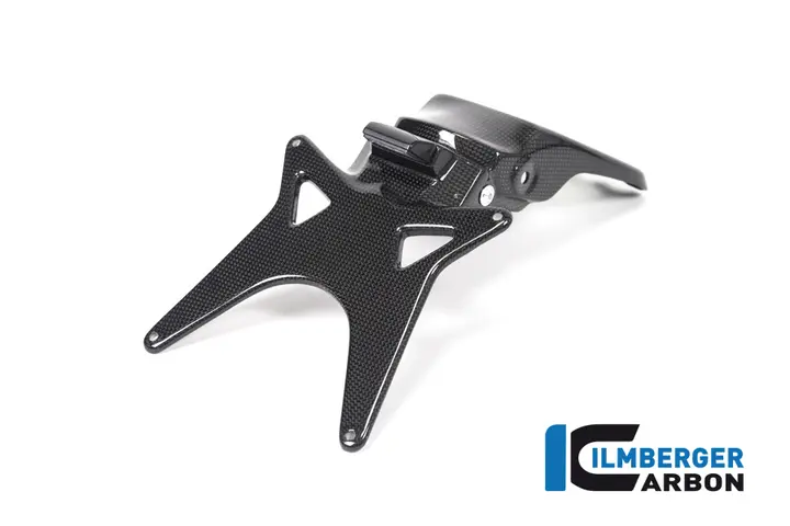 ILMBERGER Number plate ホルダー short グロス カーボン- Ducati Supersport 939